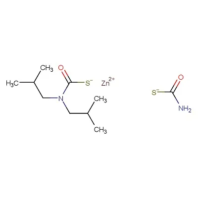 100kg36190-62-2 ZINC DI-ISO-BUTYL DITHIOCARBAMATE C18H40N2S4Zn