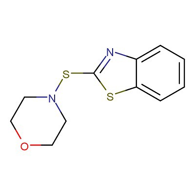 10톤 102-77-2 고무 가속기 NOBS 2-(Morpholinothio)벤조티아졸 C11H12N2OS2